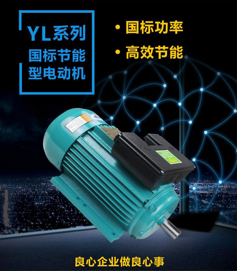 YL系列國標(biāo)節(jié)能電機(jī)：國標(biāo)功率、高效節(jié)能